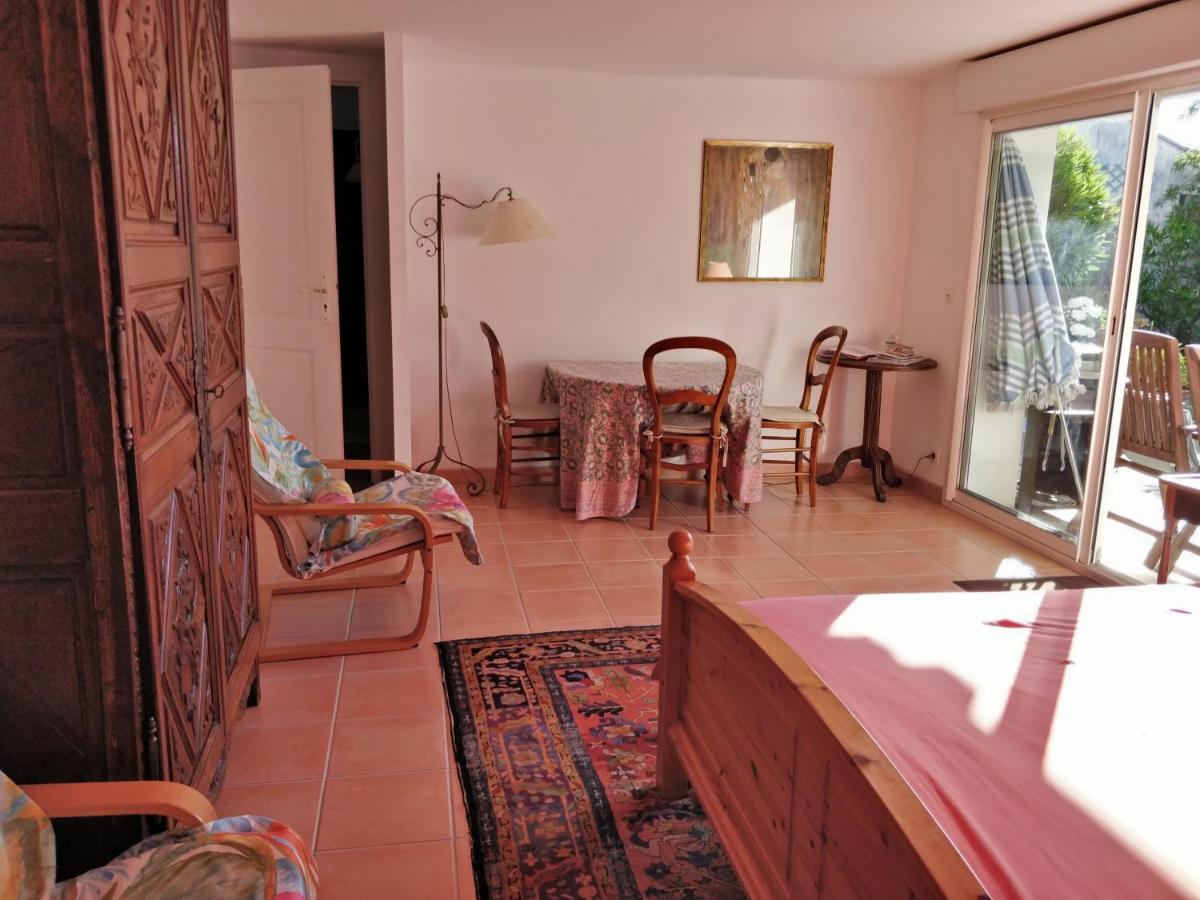 T1 Ou T2 Dans Villa Avec Jardin Proche Biarritz Anglet Exterior photo